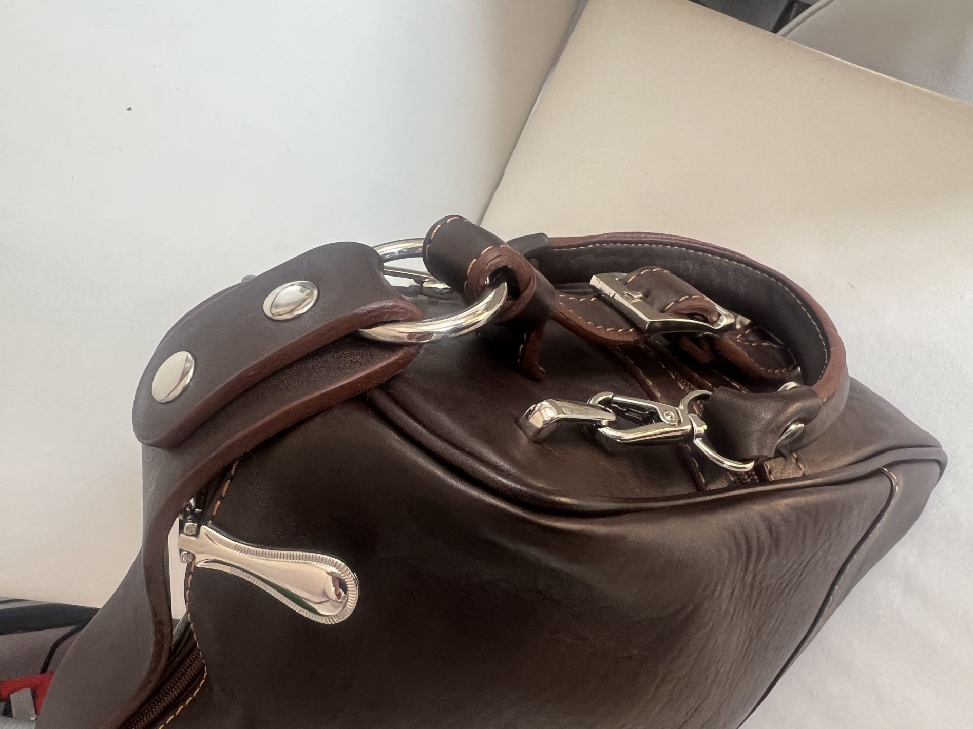کیف چرم برند لوکس رد بوفالو